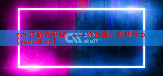 乒乓球台最边缘叫什么 乒乓球台最边缘叫什么